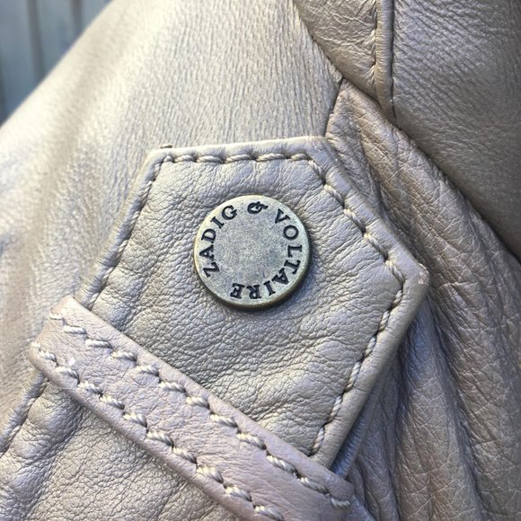 zadig and voltaire leather jacket - Picture 6 of 11